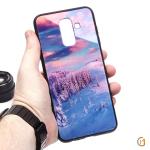 Глянцевый чехол для Samsung Galaxy A6+ (2018), арт.010690