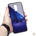 Глянцевый чехол для Samsung Galaxy A6+ (2018), арт.010689