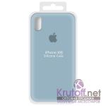 Чехол Apple Silicone Case для iPhone XR (light blue) 5