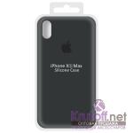 Чехол Apple Silicone Case для iPhone XS Max (charcoal gray) 15