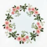Набор для вышивания "PANNA" "Живая картина"   JK-2140   "Венок из роз"
