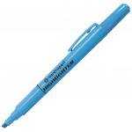 Текстмаркер флюоресцентный, синий, 1-4 мм