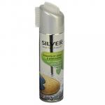 SILVER Защита от соли и реагентов 3 в 1 с кауч. щётками 250  мл, для всех цветов/видов кожи и текстиля,
