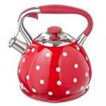 VETTA Чайник стальной 3.0 л Горошек, индукция