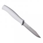 Tramontina Athus Нож овощной 8 см, белая ручка 23080/083
