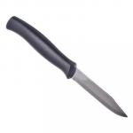 Tramontina Athus Нож овощной 8 см, черная ручка 23080/003