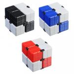 Игрушка-антистресс "Кубик-Бесконечность 360 градусов", пластик, 8х4х2 см, 3-4 цвета