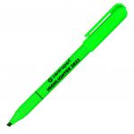 Текстмаркер флюоресцентный, зеленый, 1-3 мм