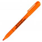 Текстмаркер флюоресцентный, оранжевый, 1-2 мм