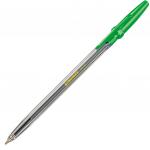 Ручка шариковая CORVINA 51, прозрачный корпус, 1 мм, зеленая