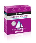 SETRA соль морская пищевая крупная  йодированная
