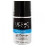 Lierac Non stop freshness antiperspirant roll on - Дезодорант 24 часа защиты для мужчин, 50 мл