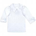 Блузка для девочки Белая №14