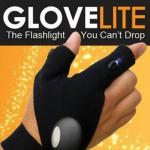 Перчатка со встроенным фонариком GloveLight