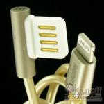 USB кабель REMAX Emperor (RC-054i) для iPhone Lightning (1m) gold