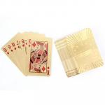 Карты сувенирные игральные "Золотые 500 евро" 54 карты, пластик