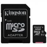 Карта памяти microSDHC 32GB KINGSTON Canvas Select, UHS-I U1, 80 Мб/с (class 10), адаптер, SDCS/32GB