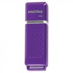 Флэш-диск 16GB SMARTBUY Quartz USB 2.0, фиолетовый, SB16GBQZ-V