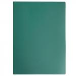 Папка на 2 кольцах STAFF, 40мм, зеленая, до 300 листов, 0,5мм, 225723