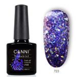 CANNI, гель-лак Павлин, Peacock gel №723