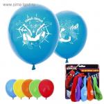 Воздушные шары Самый  смелый Человек Паук 12, 5 шт., картинки МИКС