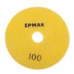 ЕРМАК Круг алмазный, гибкий шлифовальный, полировальный "Черепашка" 100 мм №100