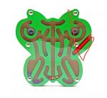 Лабиринт магнитный Бабочка зеленая