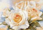 Набор для вышивания "Алиса" 2-32   "Белые розы"
