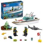 Конструктор LEGO City Great Vehicles Яхта для дайвинга