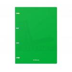 Тетрадь общая с пластиковой обложкой на кольцах ErichKrause® Classic, зеленый, А4, 80 листов, клетка