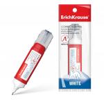 Ручка-корректор ErichKrause® Arctic white, 12мл (в пакете по 1 шт.)
