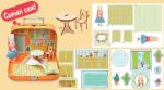Игровой  набор для детского творчества"Мой уютный  домик" Зайка