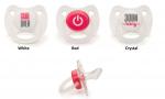 Силиконовая соска-пустышка ортодонтической формы с колпачком/ Baby pacifierorthodontic dental