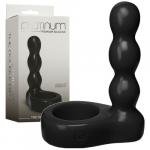 Анальный стимулятор с силиконовым кольцом Platinum Premium Silicone - The Double Dip 2 - Black черны dj0108-12xx