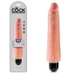 Вибратор King Cock 9 Vibrating Stiffy телесный, 552421