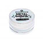 Эффектная пудра для ногтей  METAL SHOCK NAIL POWDER  зеленый перламутр т.06