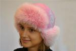 Детская зимняя шапка для девочки Меховушка-1