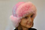 Детская зимняя шапка для девочки Меховушка-1