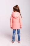 Куртка  для девочки дошкольного-школьного возраста, утепленная