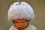 Детская зимняя шапка-ушанка Кроха