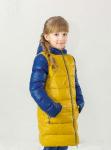 Куртка - пуховик для девочки младшего шк. возраста, утепленная