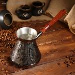 Турка для кофе медная «Ромашка» 0,75 л