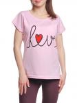 37662-20-1 футболка женская, розовая