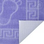 Полотенце НОЖКИ (на резиновой основе) фиолетовый