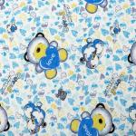 Одеяла-покрывала (трикотаж) Карапуз голубой