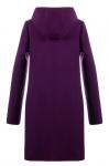 Пальто женское Мирра фиолетовая ворса М 0157