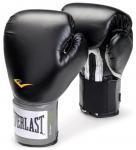 Перчатки боксёрские EVERLAST Pro Style Anti-MB PU 12 унций 00027072, 2312U-черный