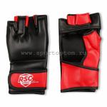 Перчатки ММА RSC  PU L 00026602, BF-MM-4001 красно-черный