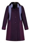 Пальто женское Раймонда фиолетовая кашемир У 0071