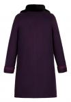 Пальто женское Раймонда фиолетовая кашемир У 0071